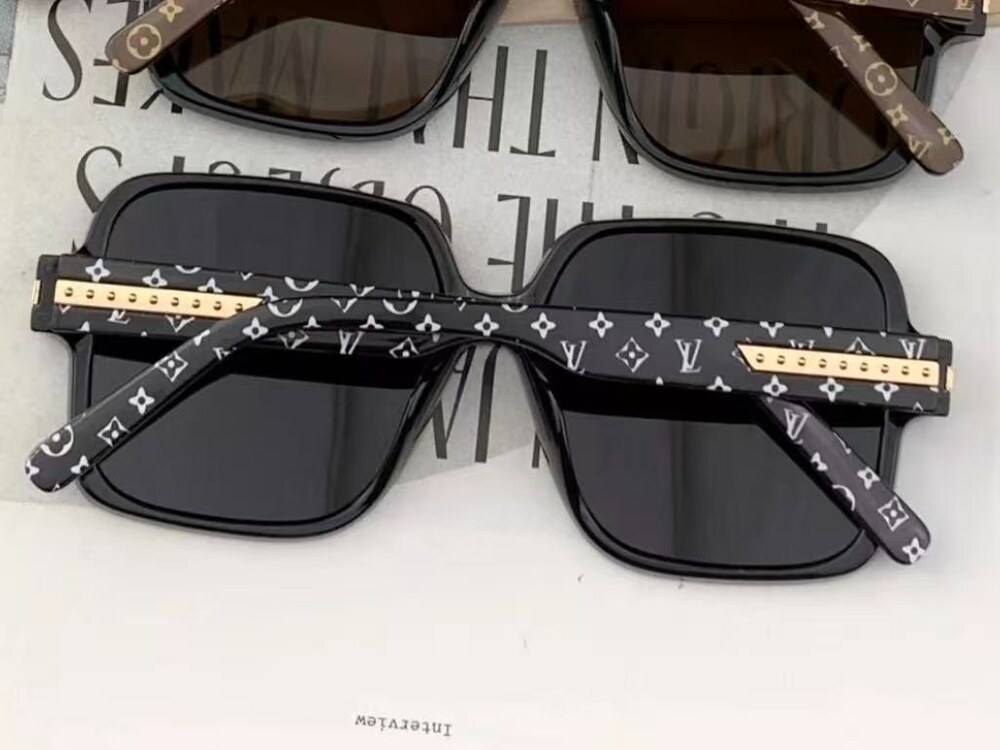 LV Monogram Frame Statement Sunglasses - Picture 2 of 4